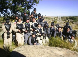 Grupo de paintball